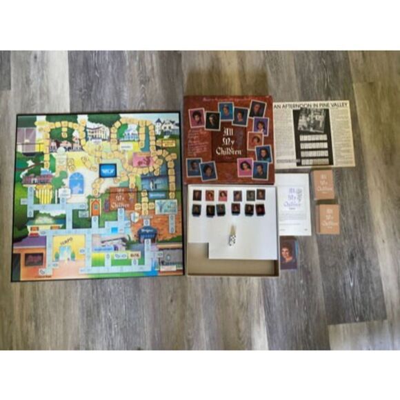 TSR Boardgame All My Children Vintage 1985 Complete - Picture 1 of 9
